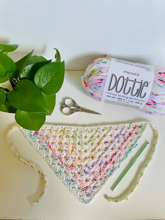 Spirited Crochet Hair Bandana