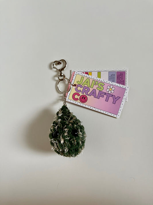Nug Crochet Keychain