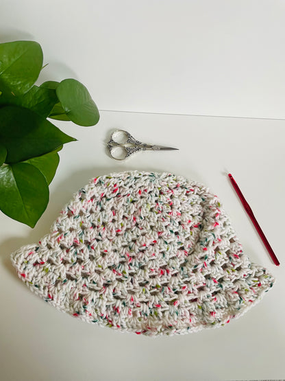 Custom: Granny Stitch Crochet Bucket Hat