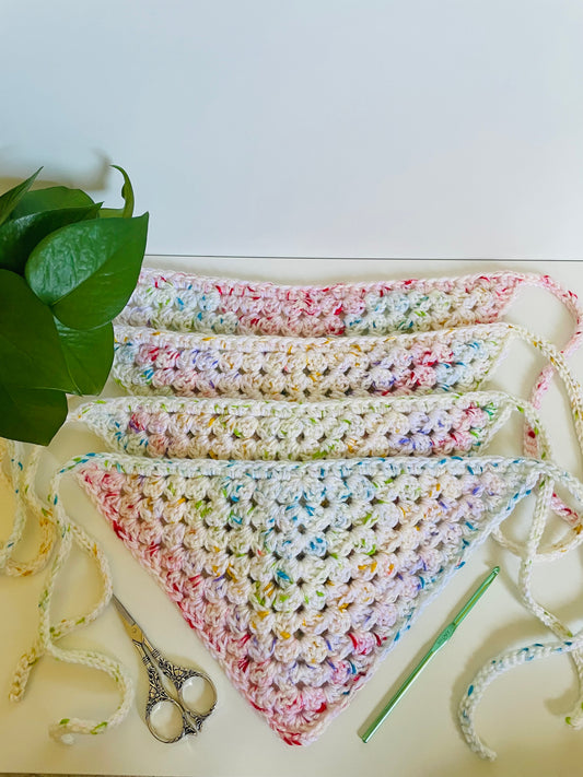 Spirited Crochet Hair Bandana