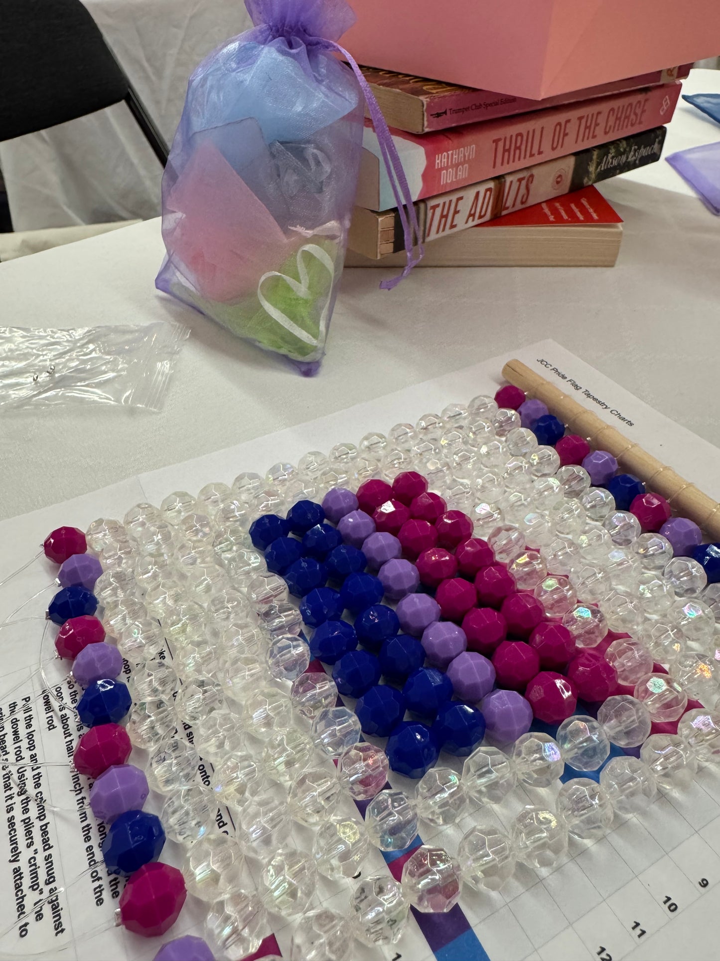5/24 Pride Flag Beaded Tapestry Craft Ticket