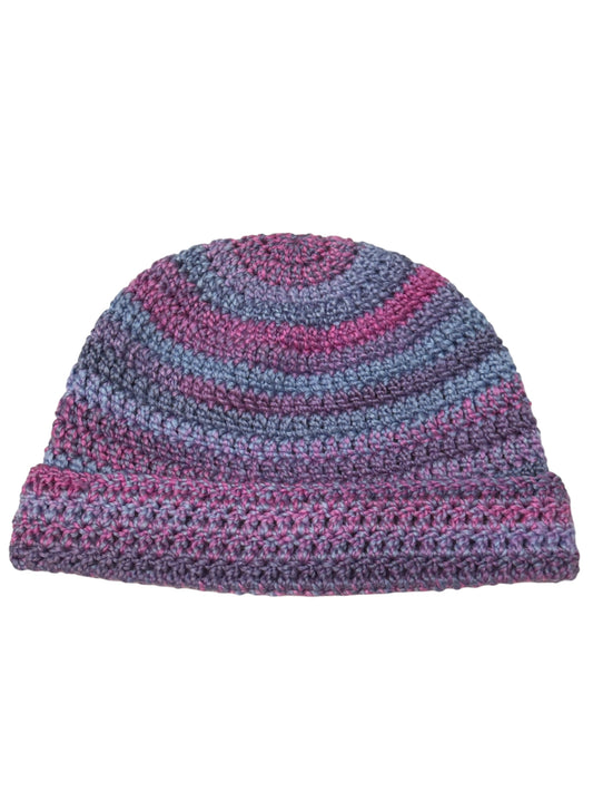 Jubilee Crochet Beanie- Cotton Candy