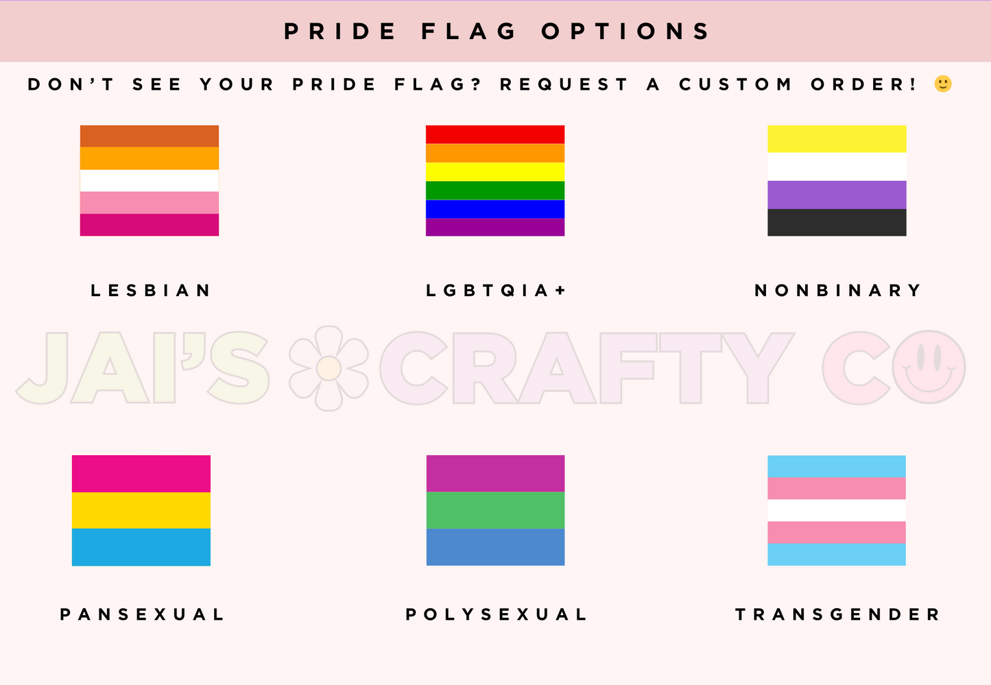 5/24 Pride Flag Beaded Tapestry Craft Ticket