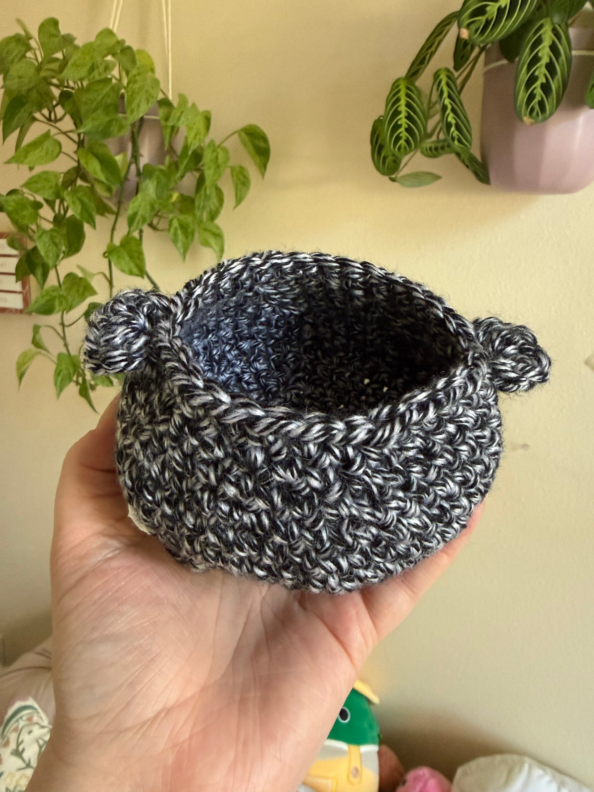 Mini Crochet Cauldron