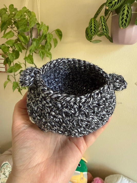 Mini Crochet Cauldron