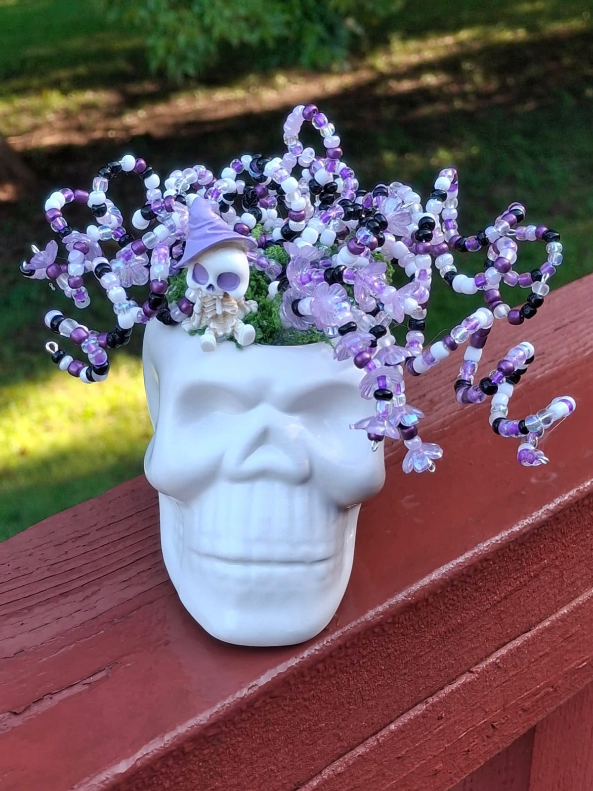 Halloween Beaded Plant
