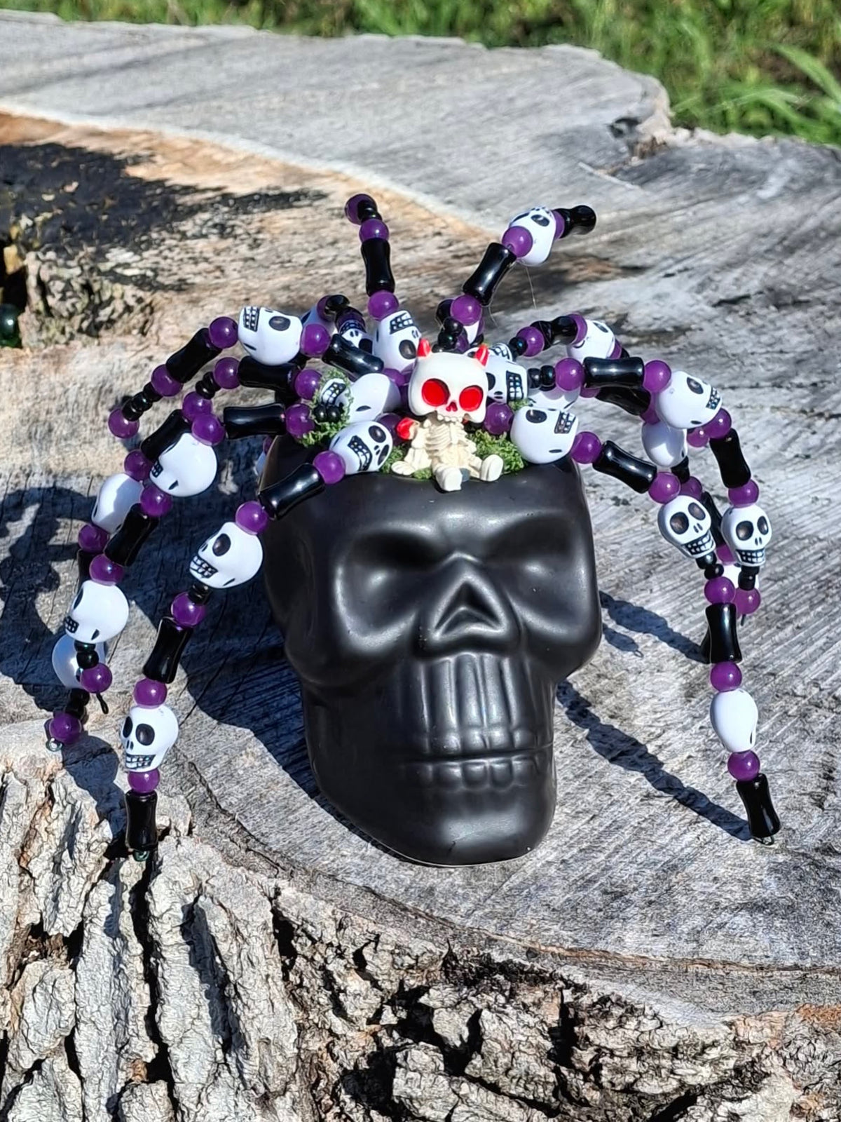 Halloween Beaded Plant