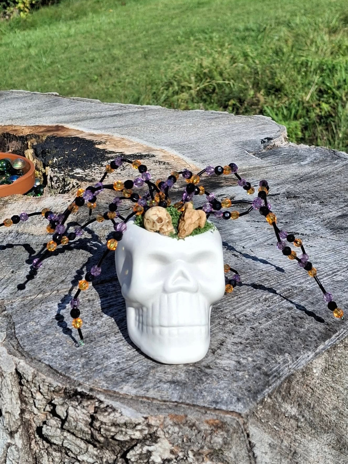 Halloween Beaded Plant
