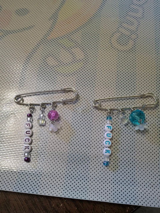 Fuck Ice Safety Pins