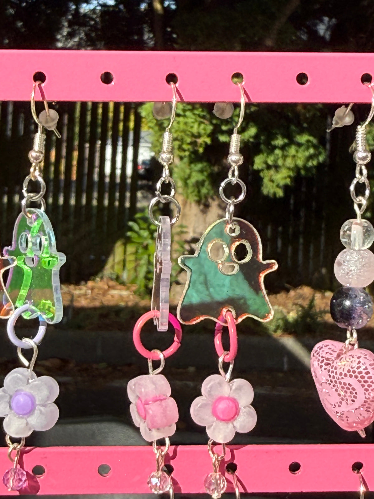 Groovy Ghost Earrings