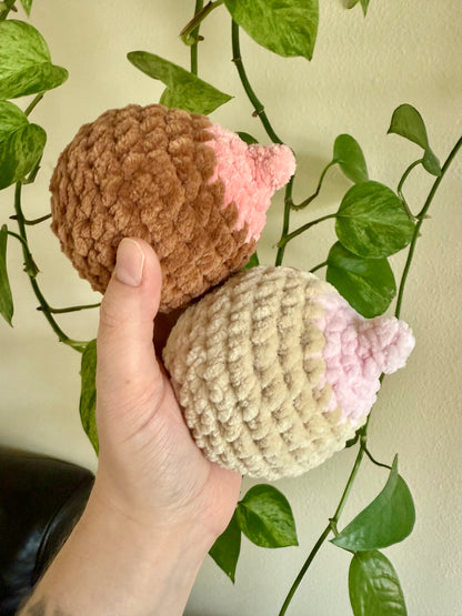 Custom Crochet Stress Boob