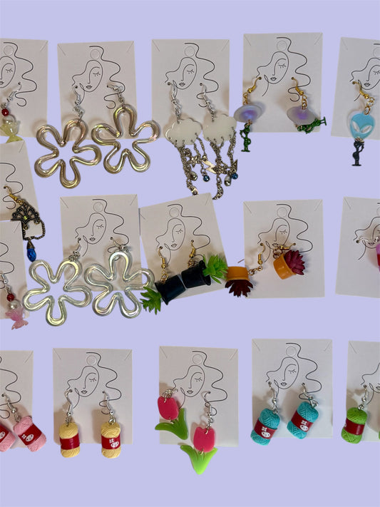 Not Your Average Cutesy Earrings