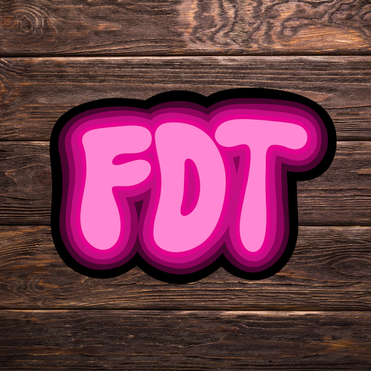 FDT Sticker