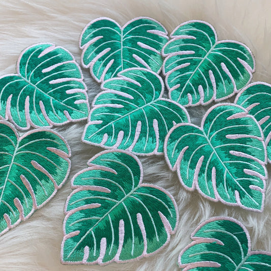 Monstera Leaf Patch