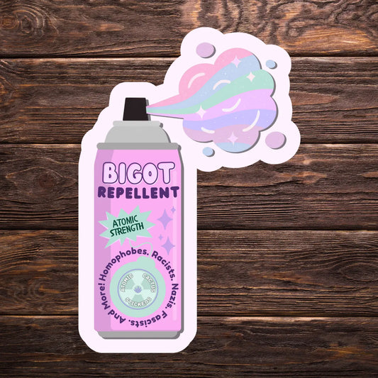 Bigot Repellent Sticker